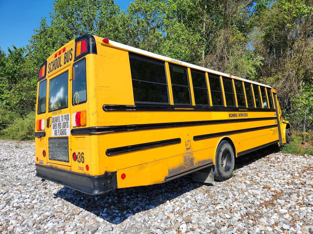 2012 THOMAS SAF-T-LINER C2