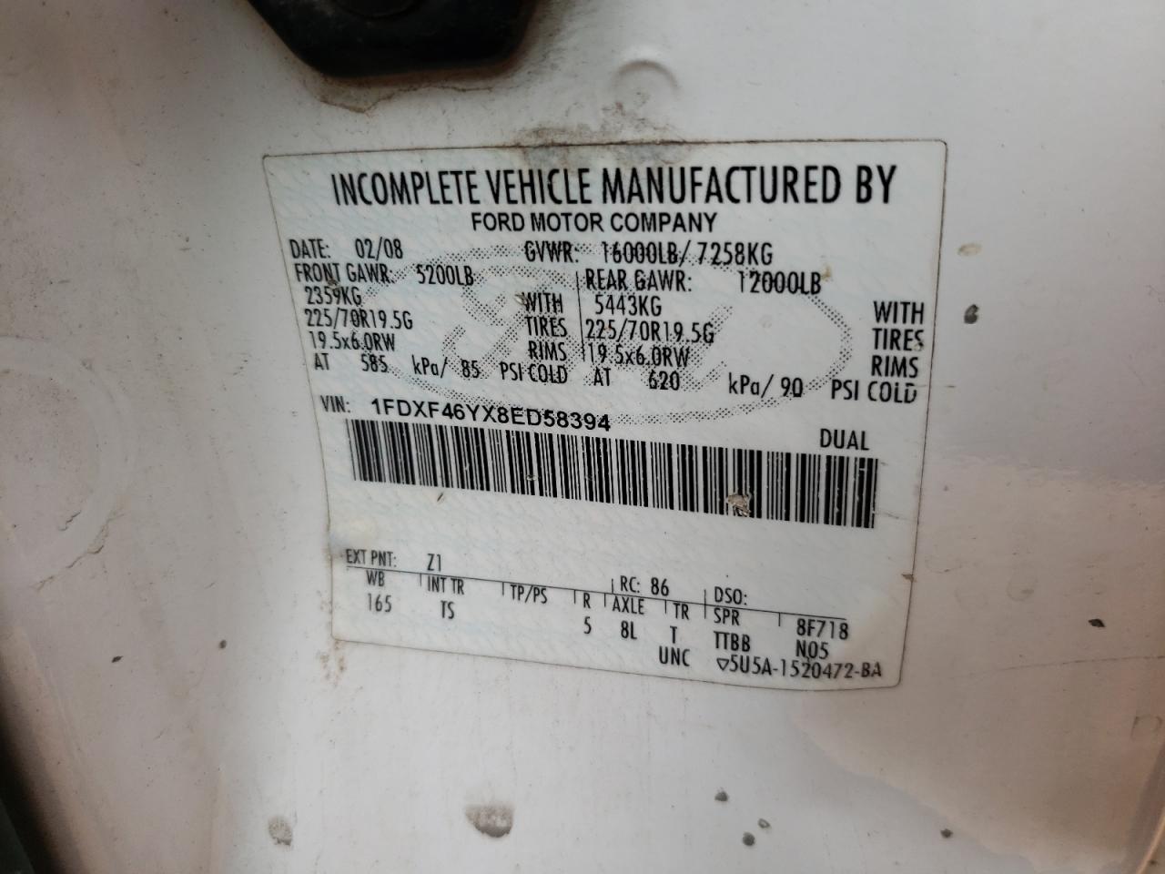 FORD F450 2008 — 11