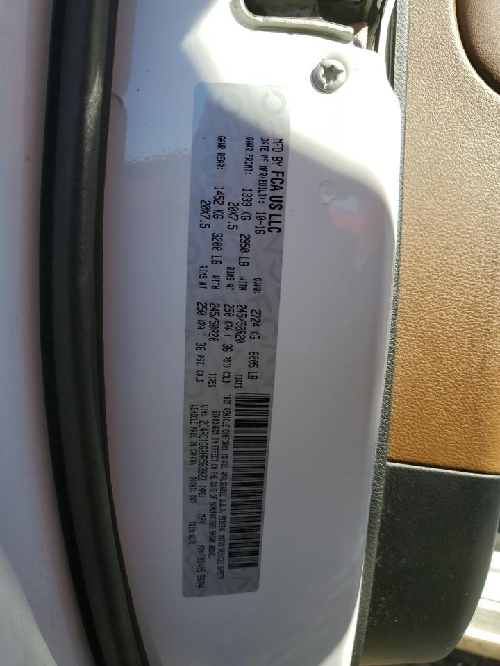 CHRYSLER PACIFICA 2017 — 15