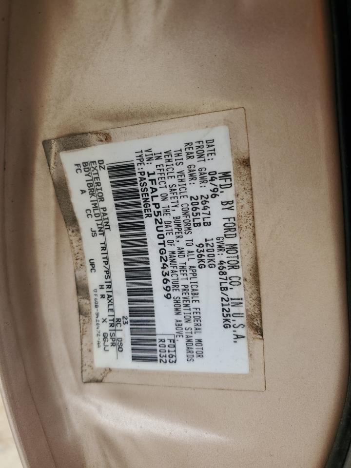 FORD TAURUS 1996 — 14