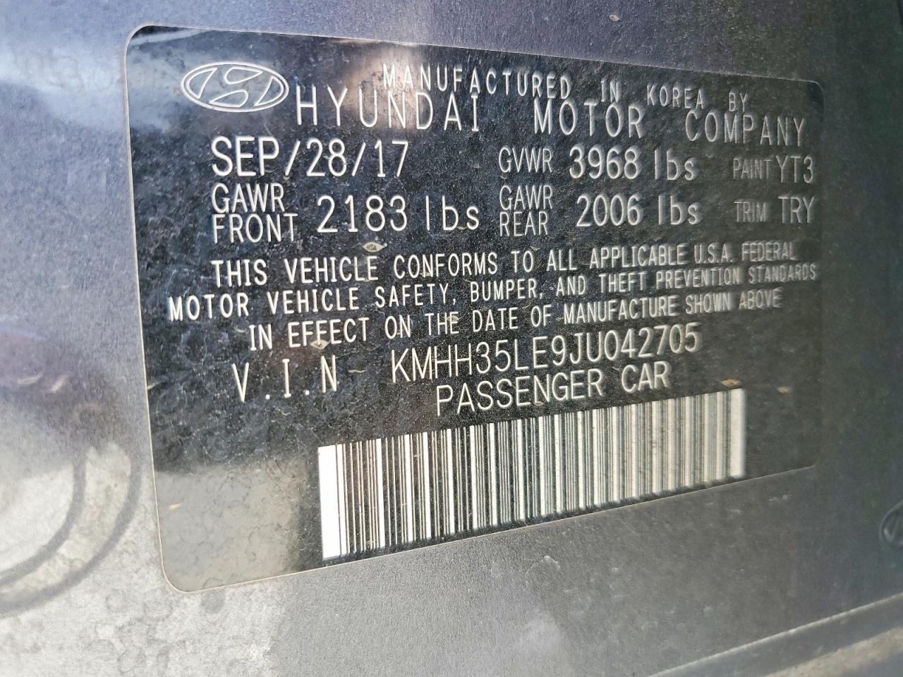 HYUNDAI ELANTRA GT 2018 — 13