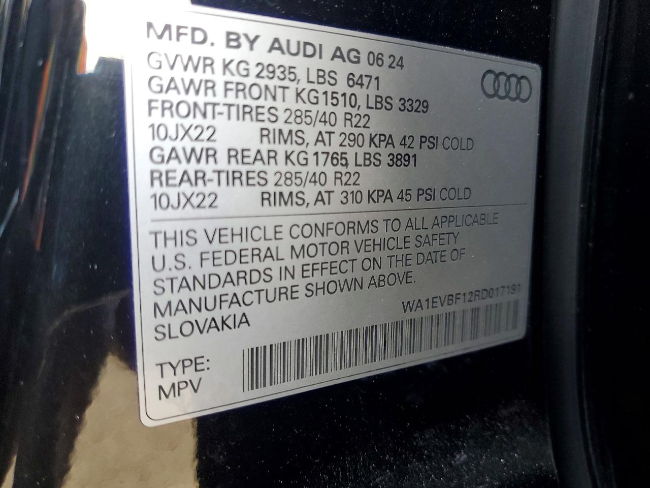 AUDI Q8 2024 — 14