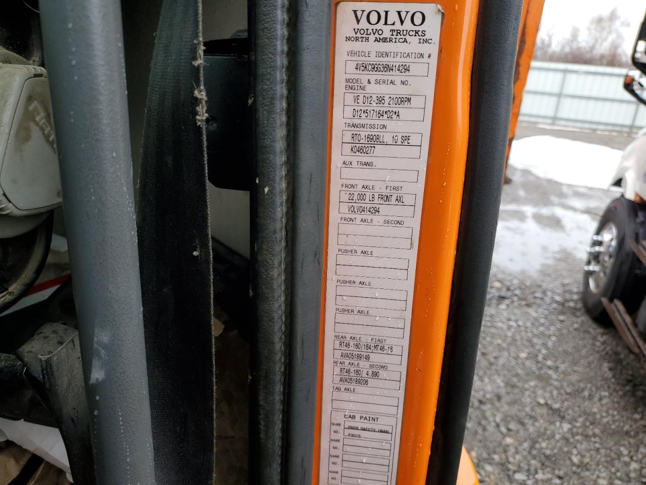 VOLVO VHD 2006 — 13