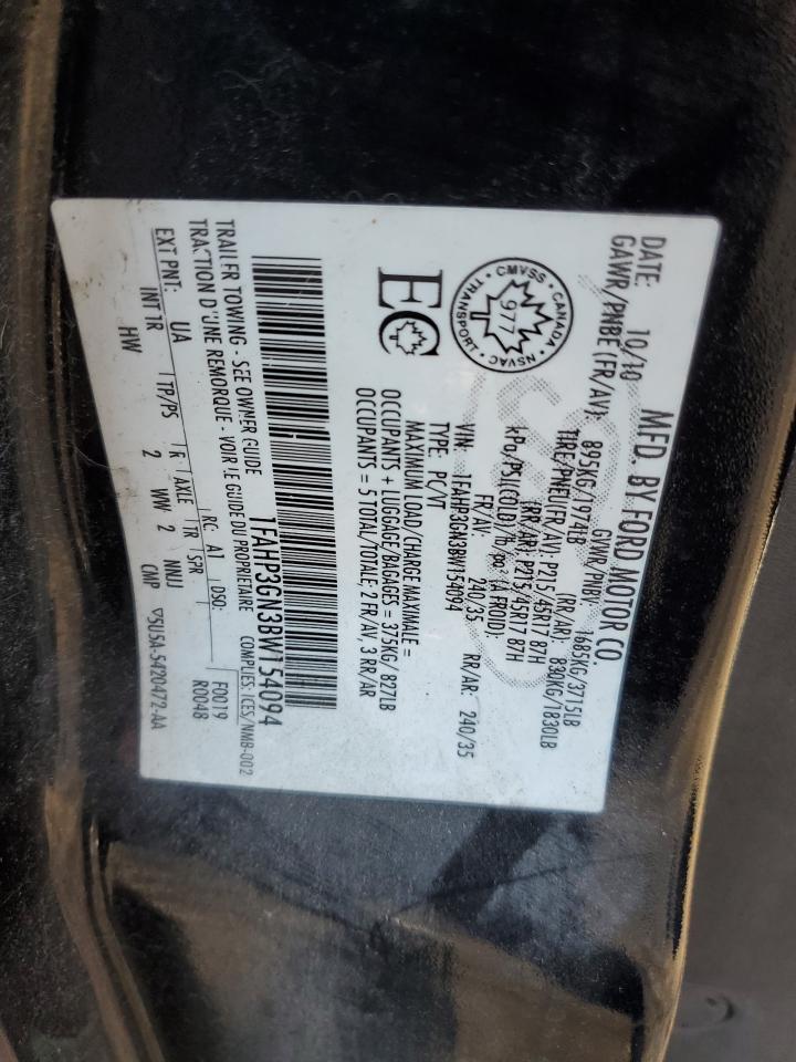 FORD FOCUS 2011 — 14