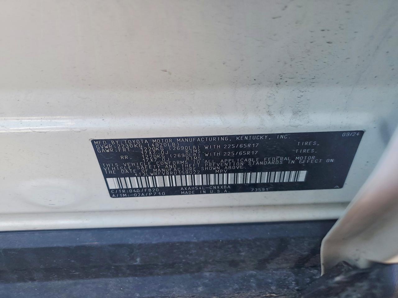 TOYOTA RAV 4 2024 — 14