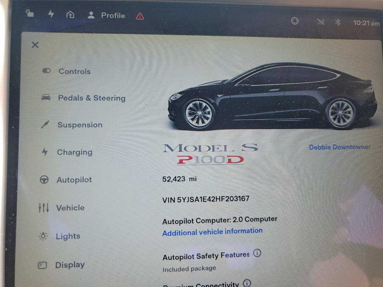 TESLA MODEL S 2017 — 10