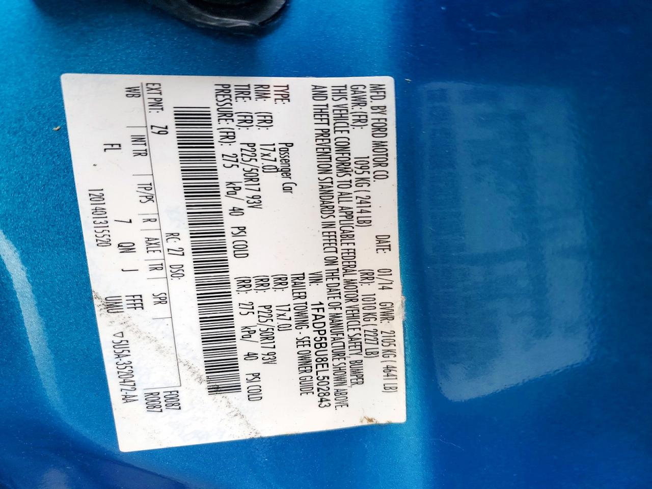 FORD C-MAX 2014 — 14