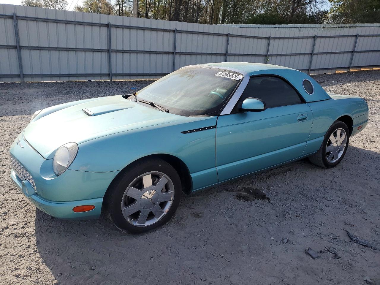 FORD THUNDERBIRD 2002 — 2