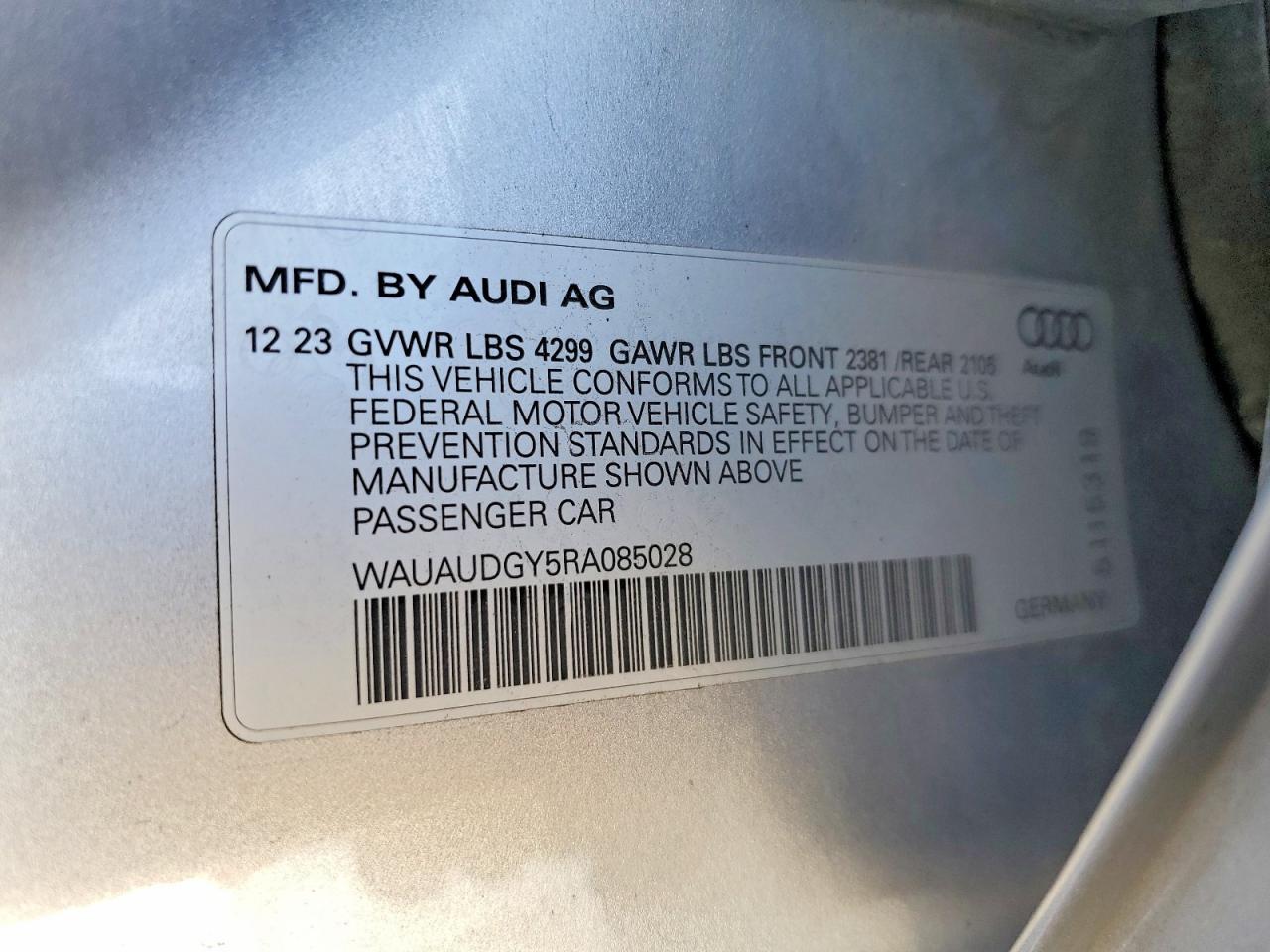 AUDI A3 2024 — 13