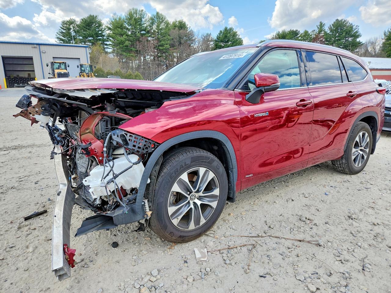 2021 TOYOTA HIGHLANDER HYBRID XLE