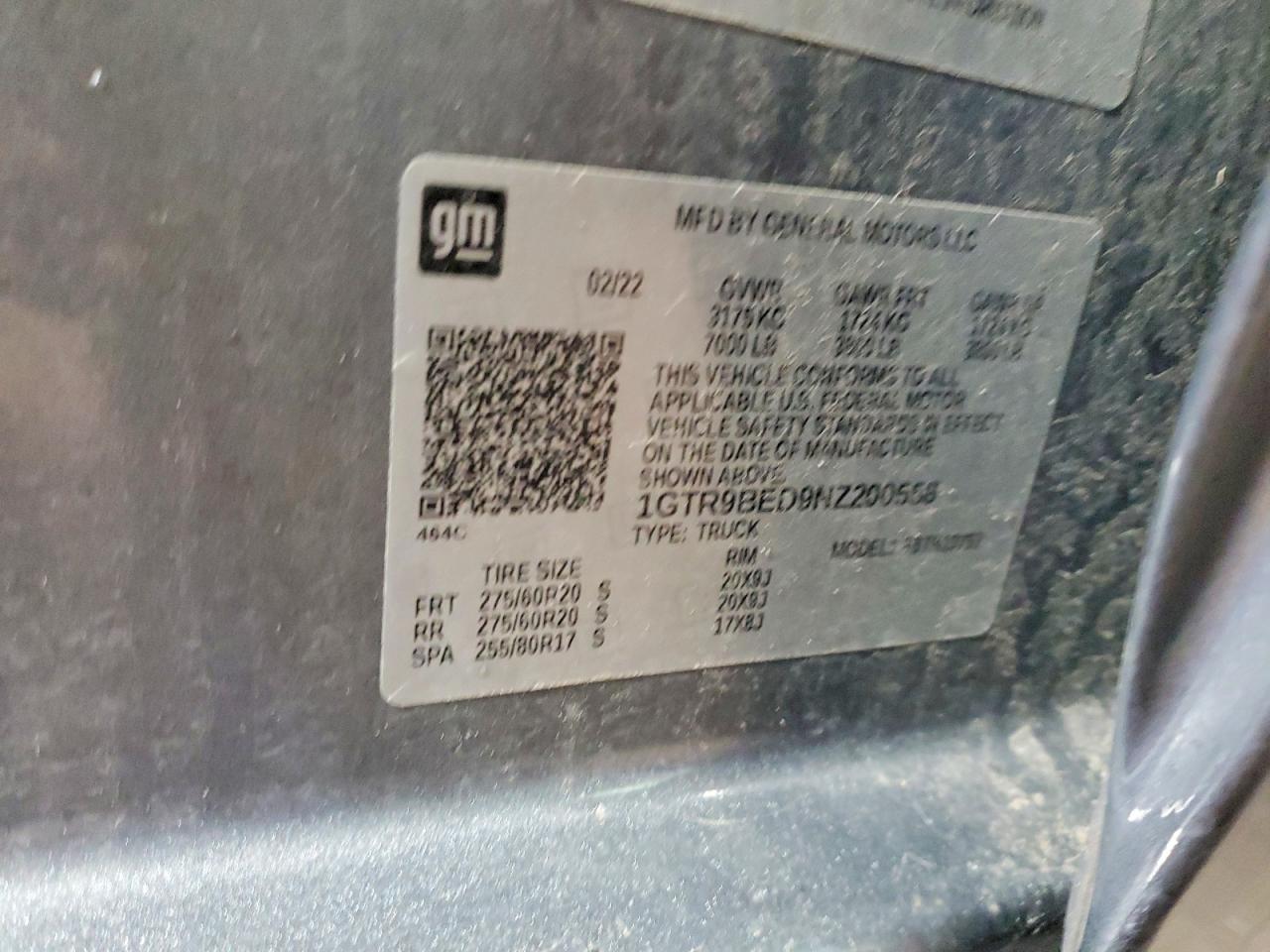 GMC SIERRA LIMITED 2022 — 13