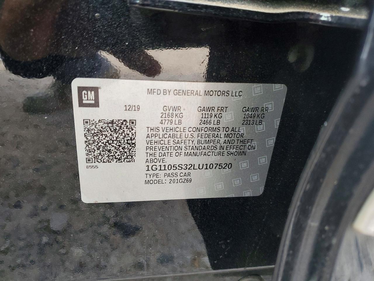 CHEVROLET IMPALA 2020 — 13