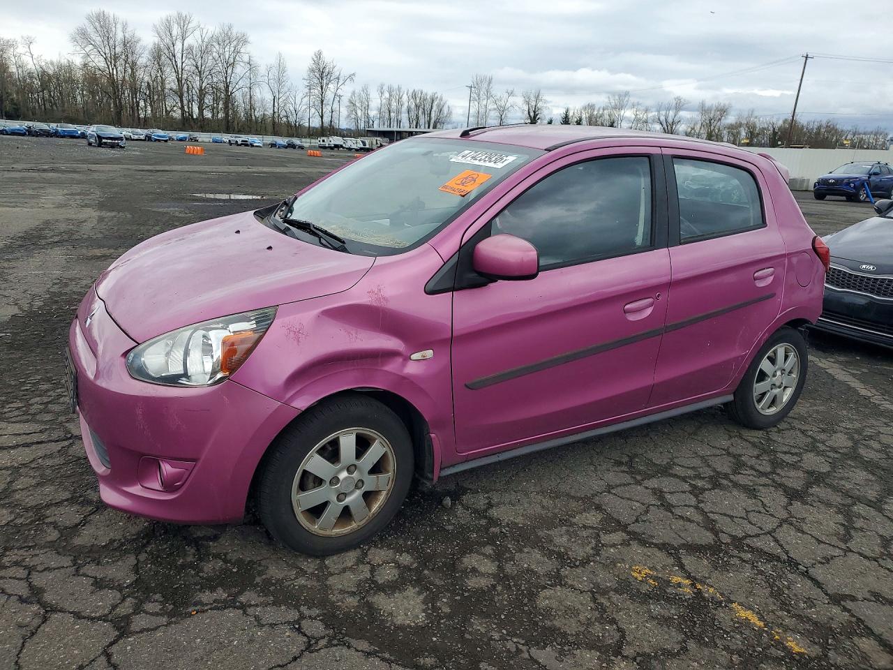2014 MITSUBISHI MIRAGE ES