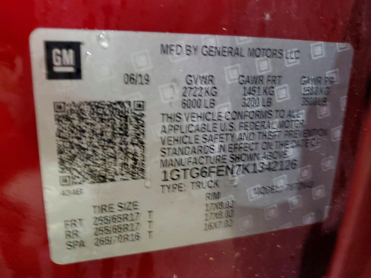 GMC CANYON 2019 — 14