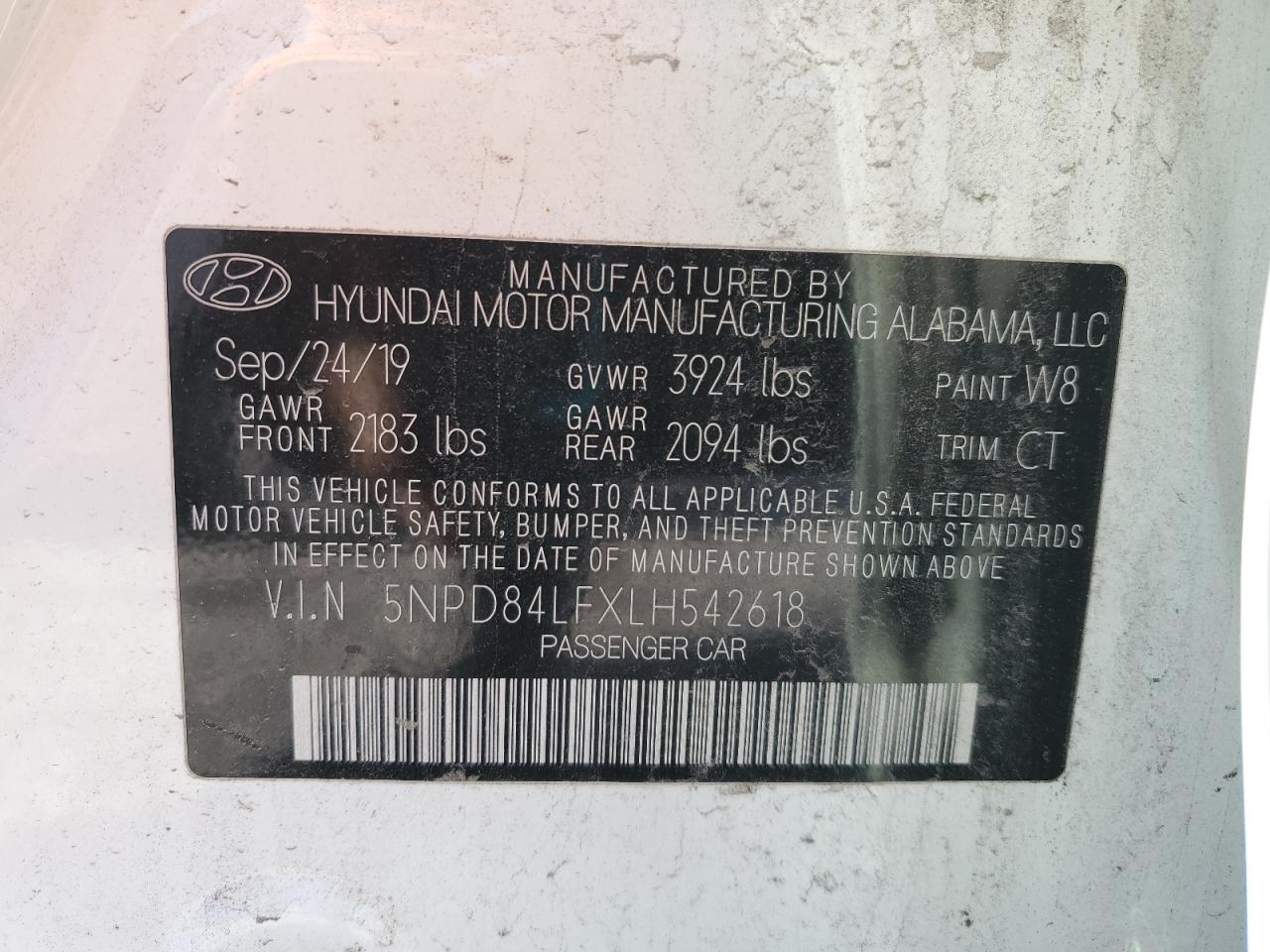 HYUNDAI ELANTRA 2020 — 13