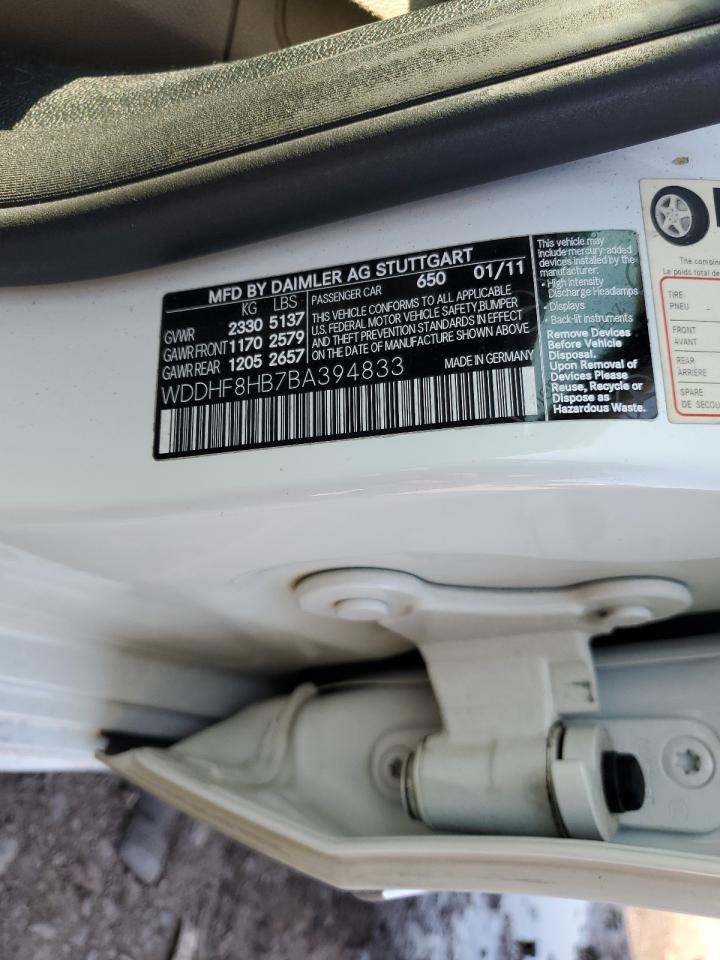 MERCEDES-BENZ E 2011 — 14