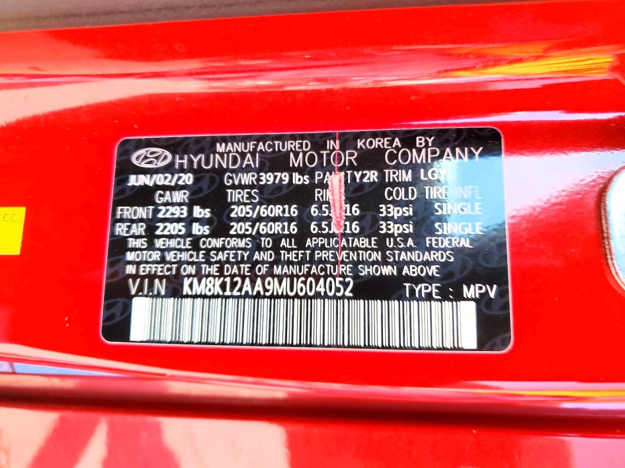 HYUNDAI KONA 2021 — 14