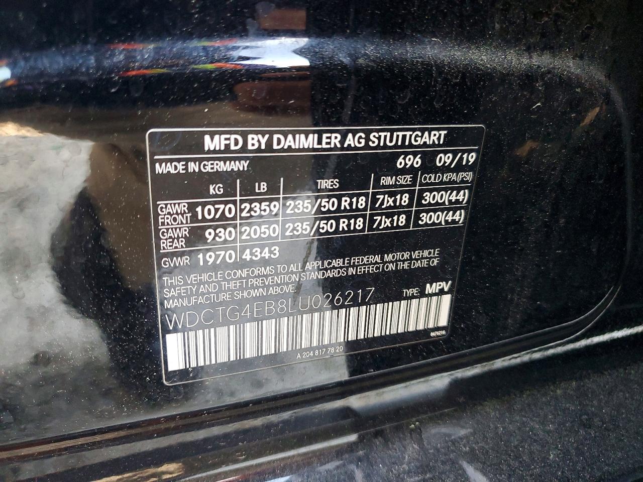 MERCEDES-BENZ GLA 2020 — 14