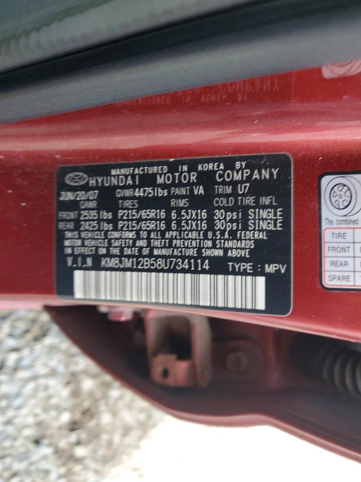 HYUNDAI TUCSON 2008 — 14
