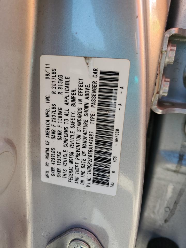 HONDA ACCORD 2011 — 14