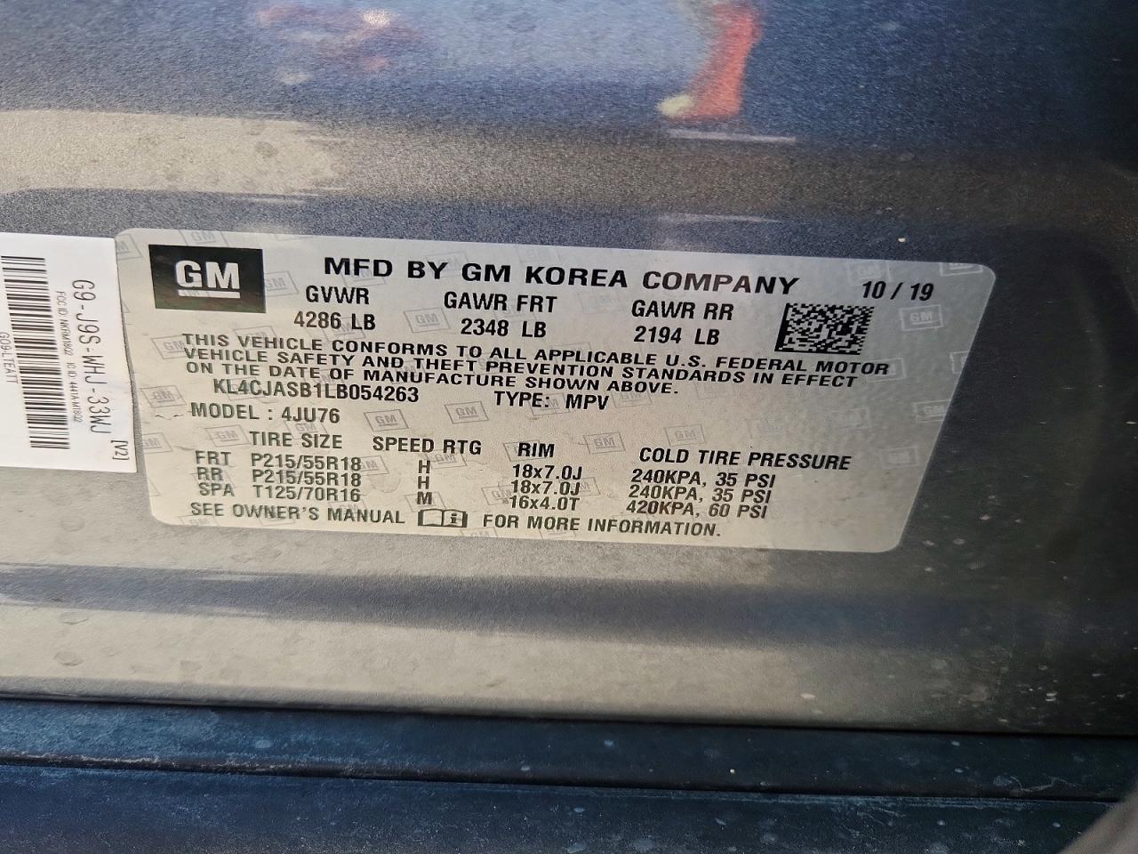 BUICK ENCORE 2020 — 13