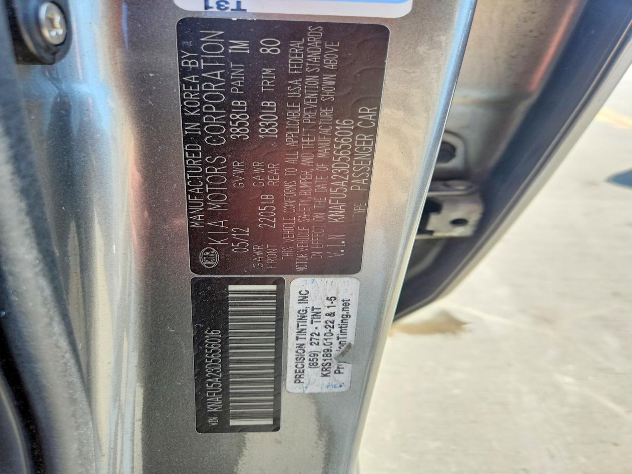 KIA FORTE 2013 — 13