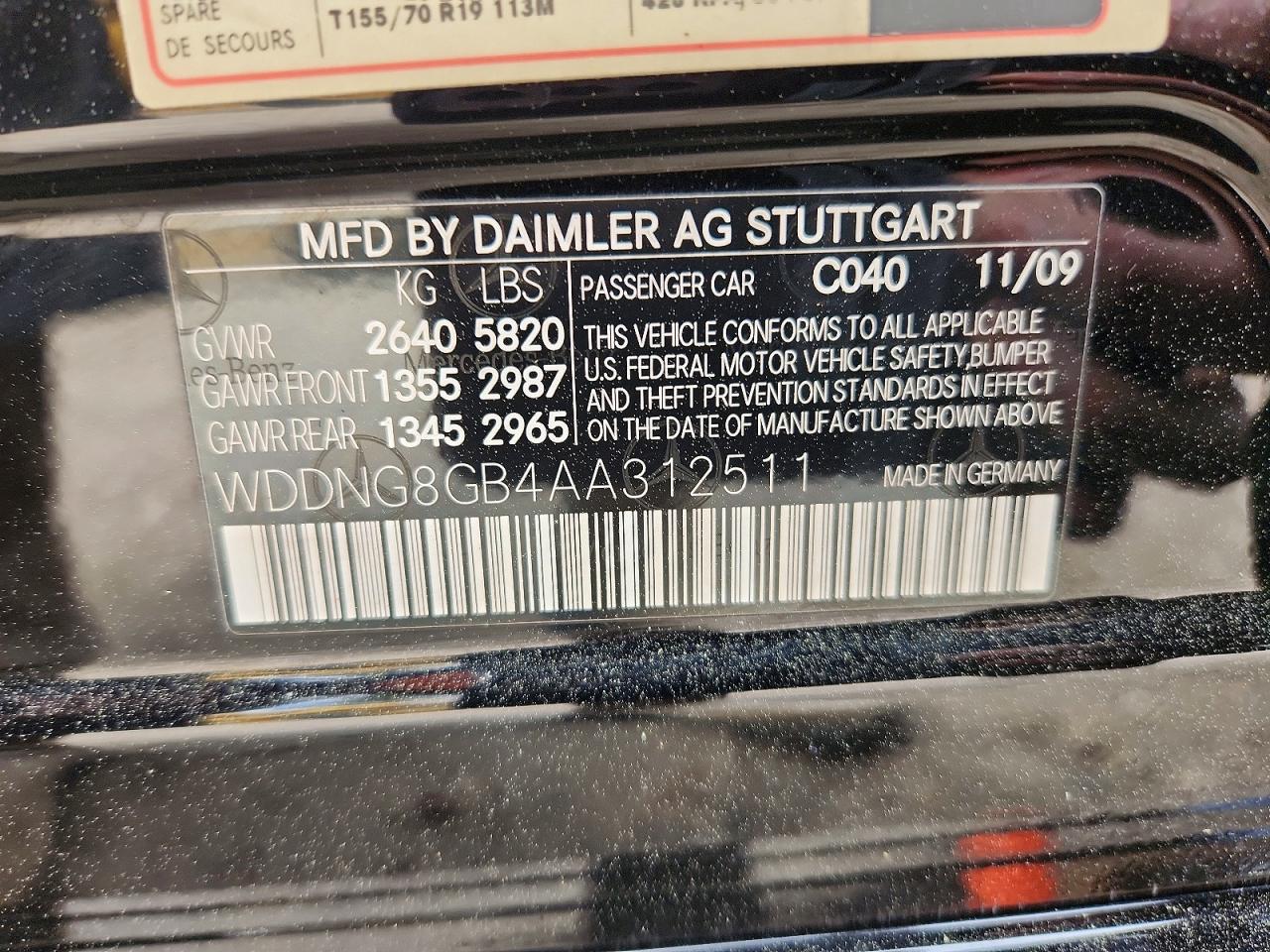 MERCEDES-BENZ S 2010 — 13