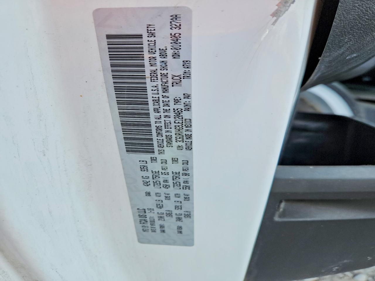 RAM PROMASTER 3500 2018 — 14
