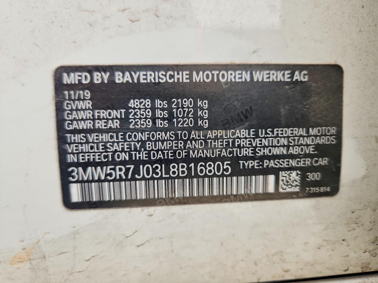 BMW 330XI 2020 — 13