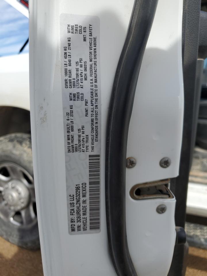 RAM 2500 2022 — 13