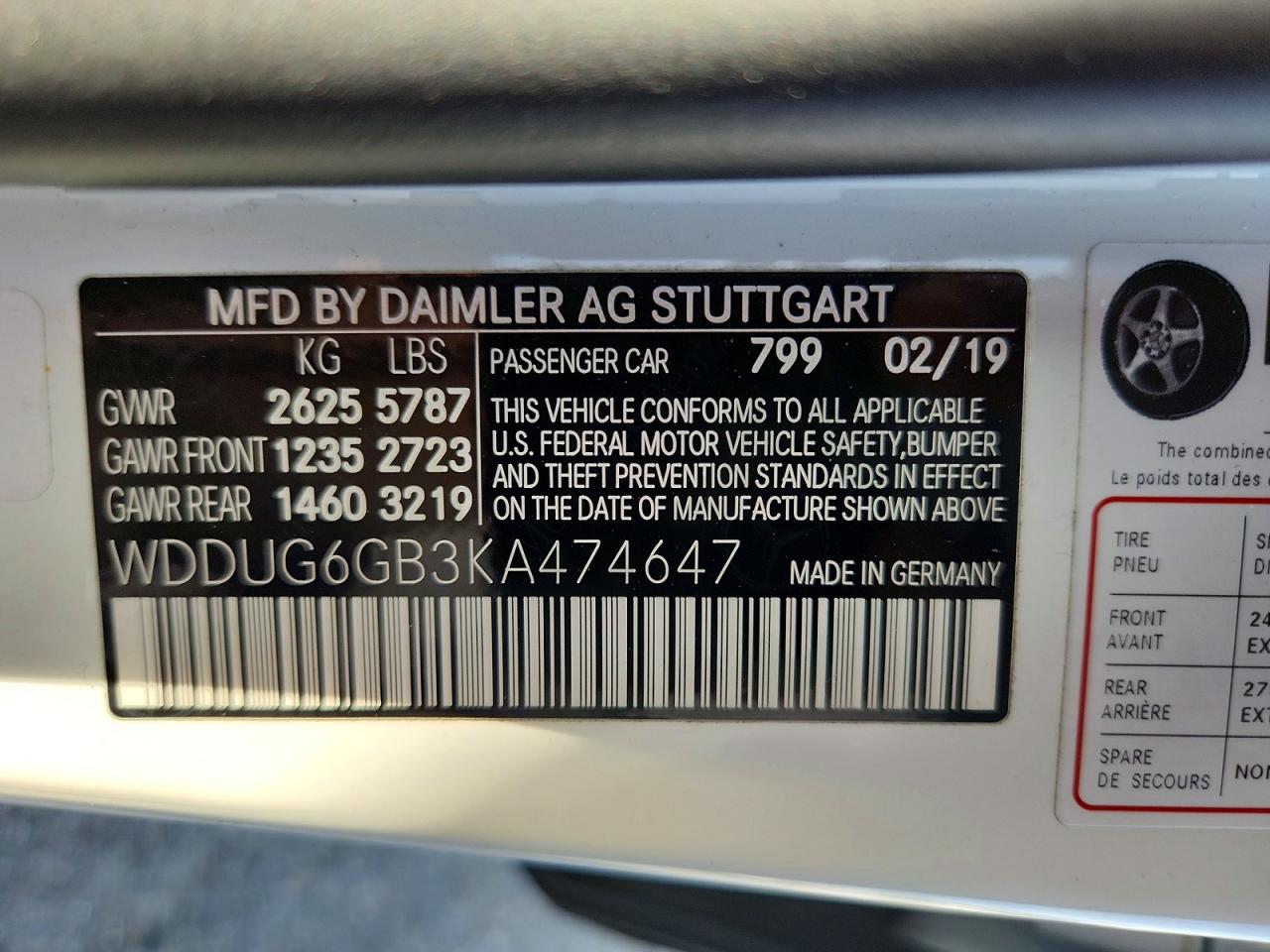 MERCEDES-BENZ S 2019 — 13