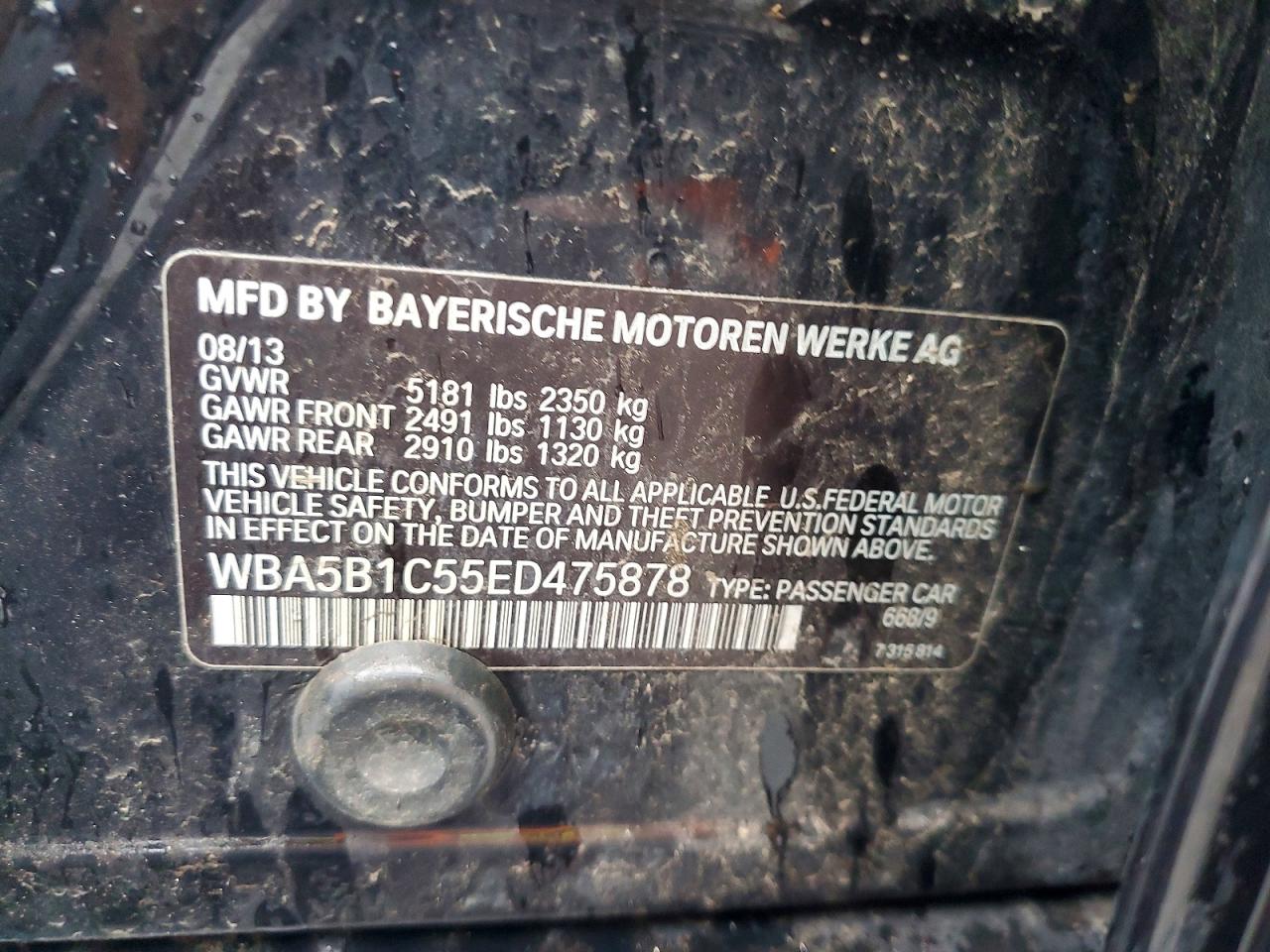 BMW 535 2014 — 13
