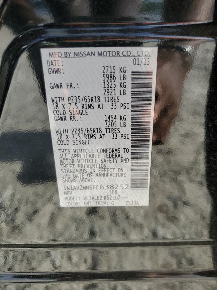 NISSAN PATHFINDER 2015 — 14