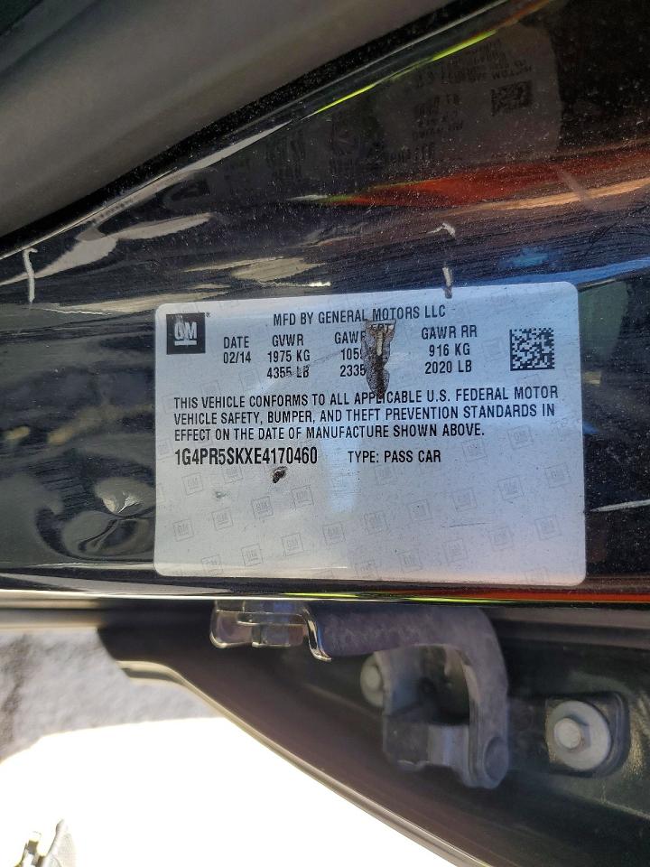 BUICK VERANO 2014 — 13