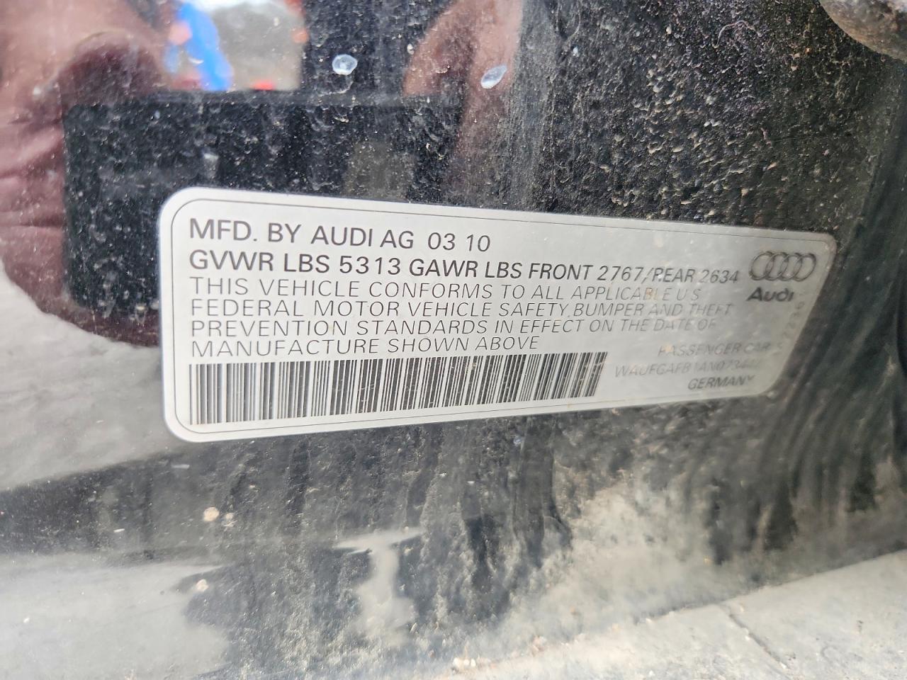 AUDI A6 2010 — 13