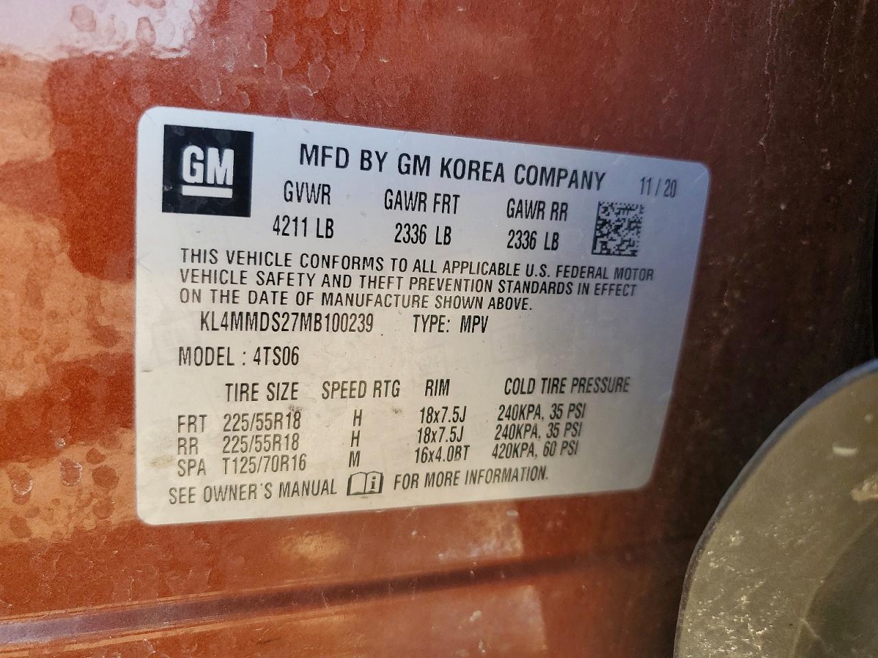 BUICK ENCORE GX 2021 — 14