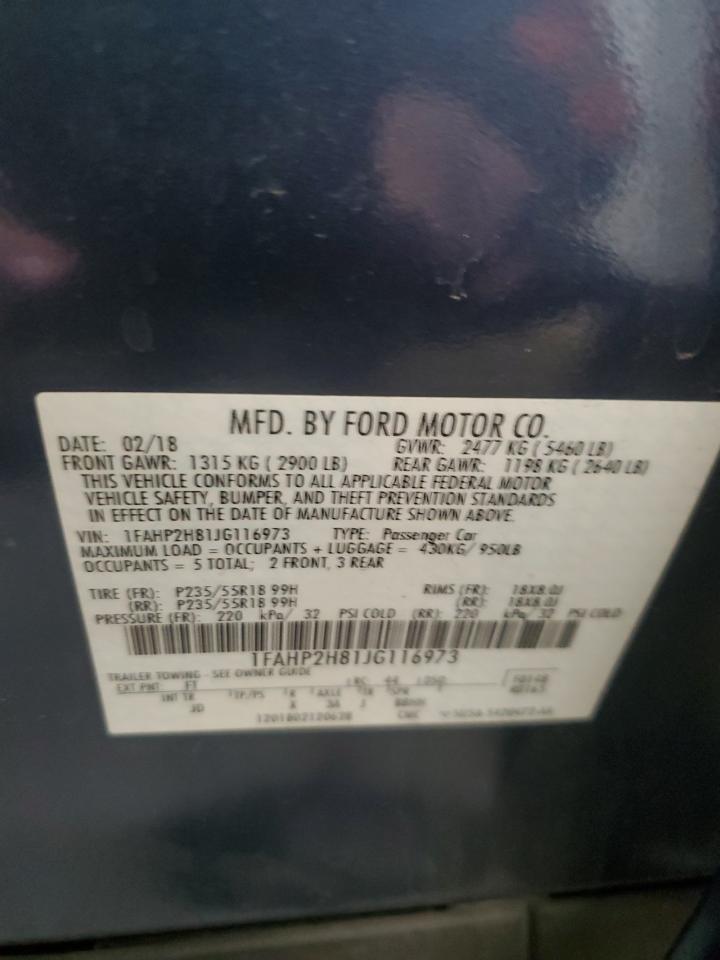 FORD TAURUS 2018 — 14