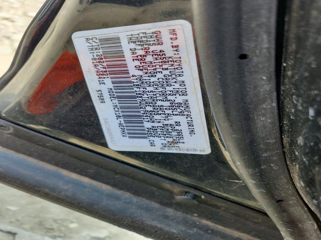 TOYOTA AVALON 1998 — 13