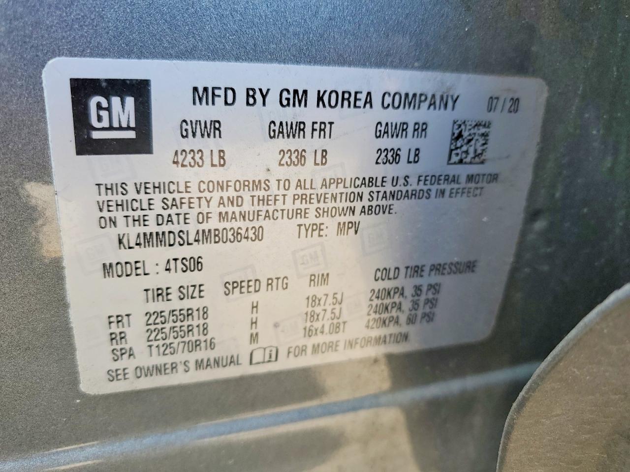 BUICK ENCORE GX 2021 — 14