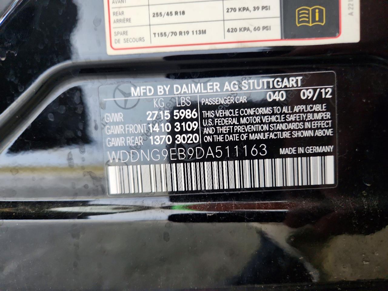 MERCEDES-BENZ S 2013 — 13