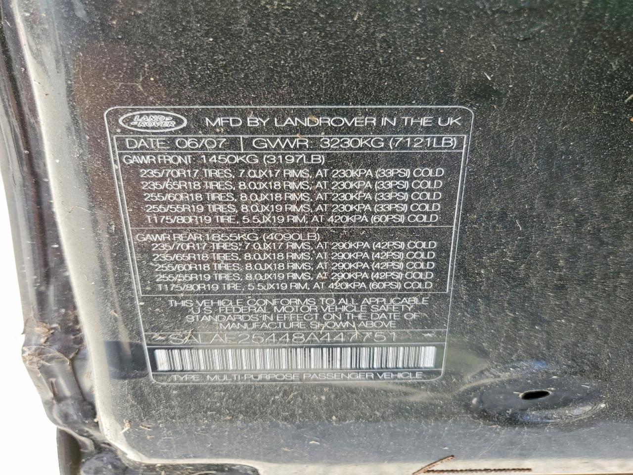 LAND ROVER LR3 2008 — 14