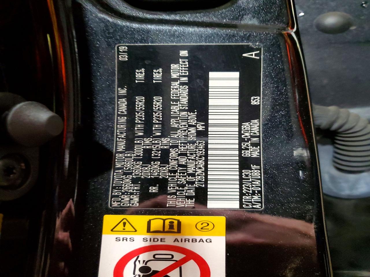 LEXUS RX 350 2019 — 14