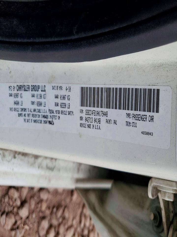 DODGE AVENGER 2010 — 13