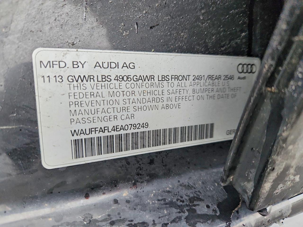 AUDI A4 2014 — 13