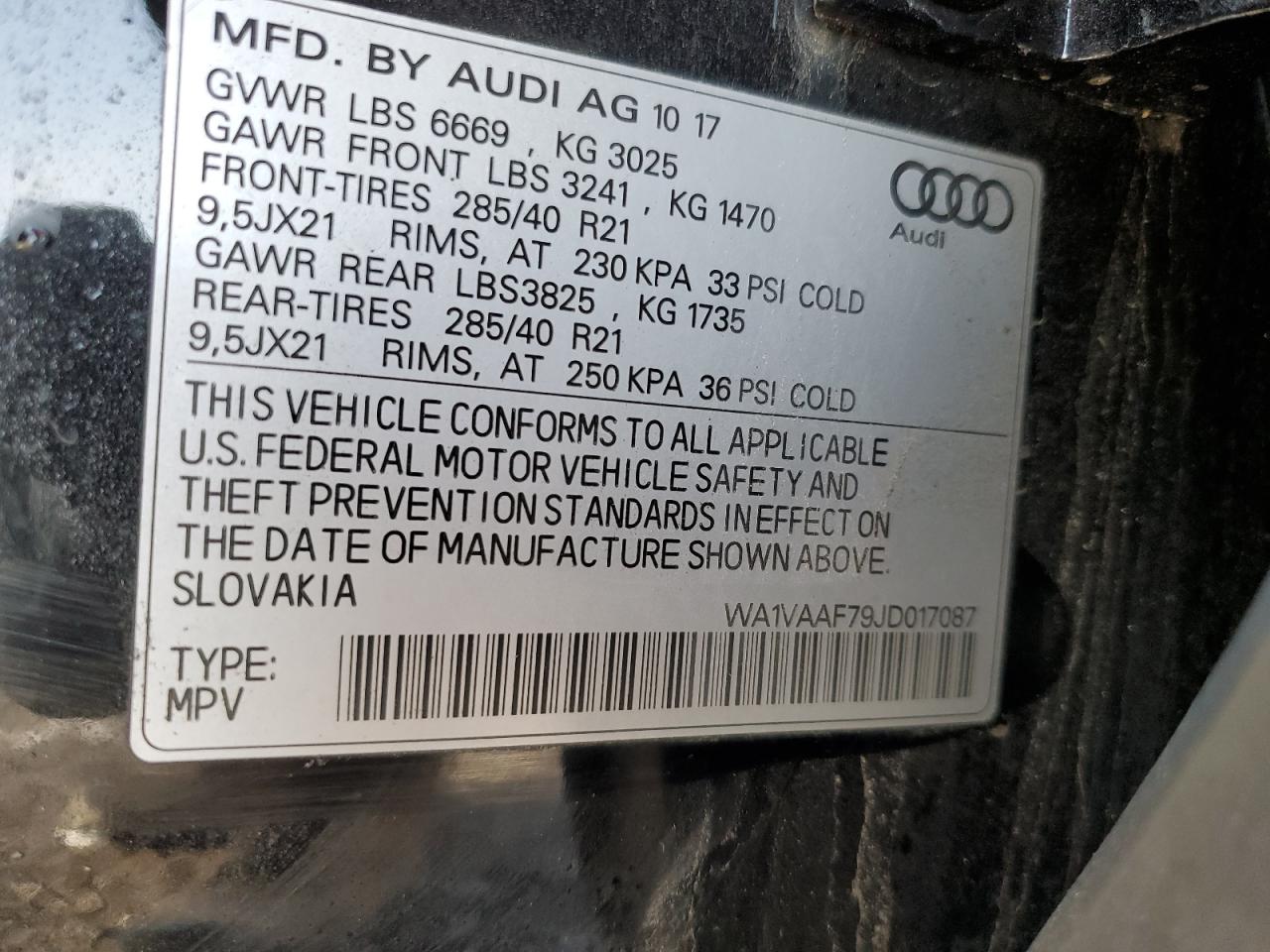 AUDI Q7 2018 — 13