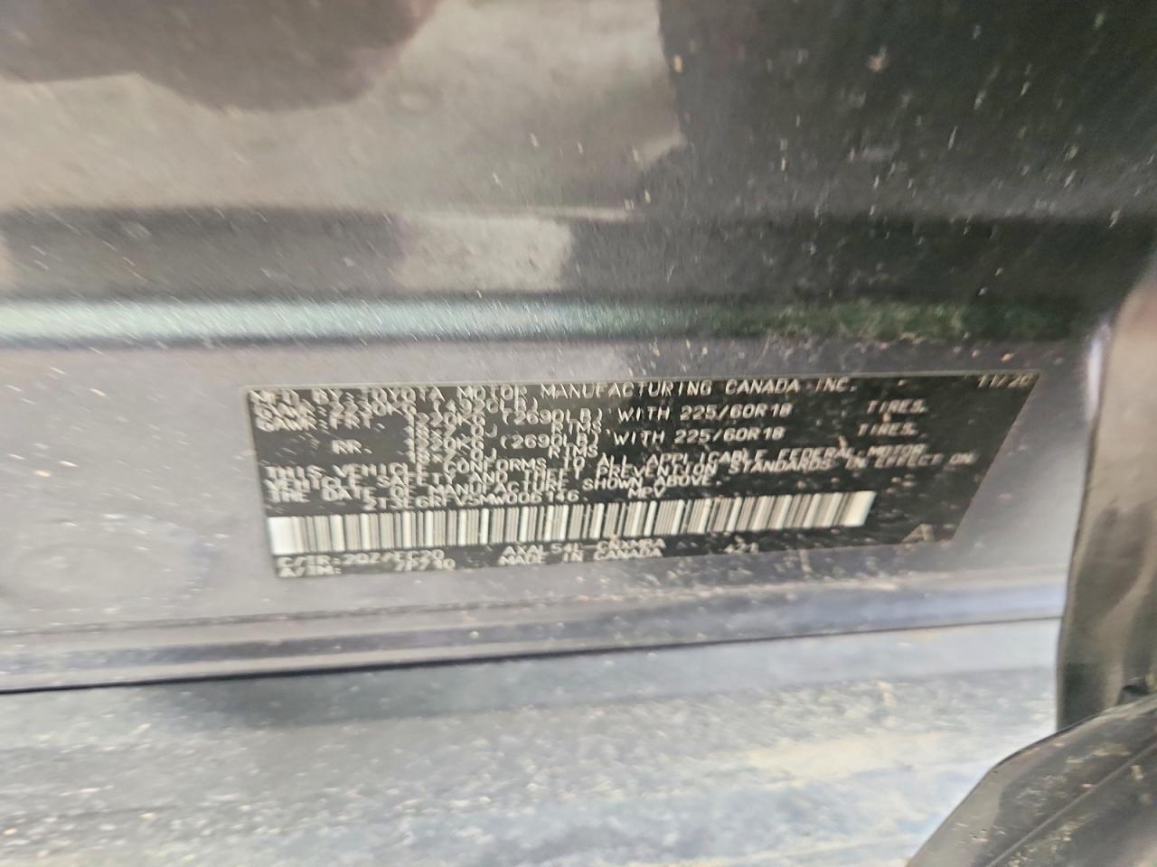 TOYOTA RAV4 HYBRID 2021 — 14