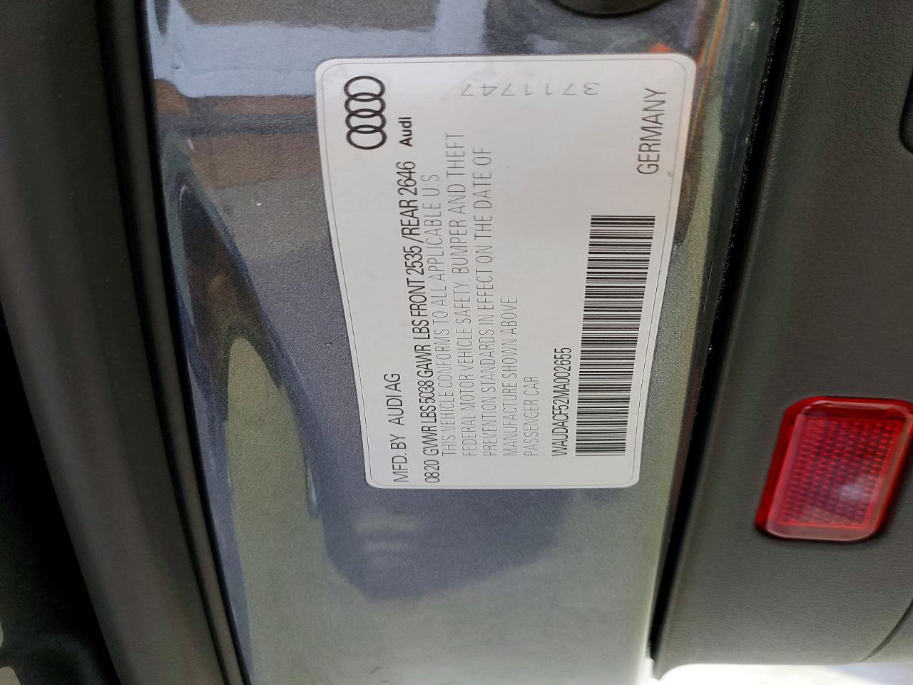 AUDI A5 2021 — 12