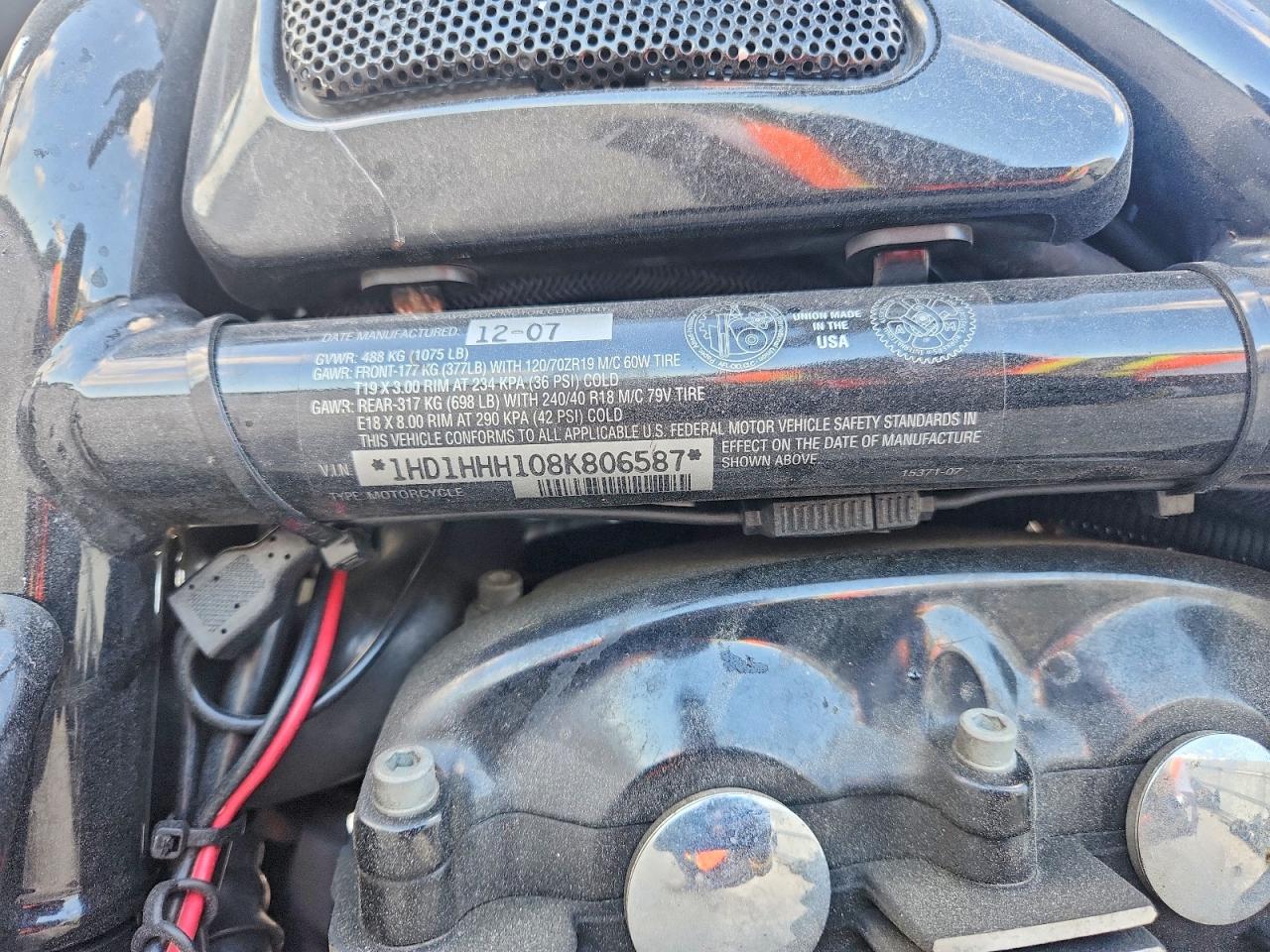 HARLEY-DAVIDSON VRSCDX 2008 — 9