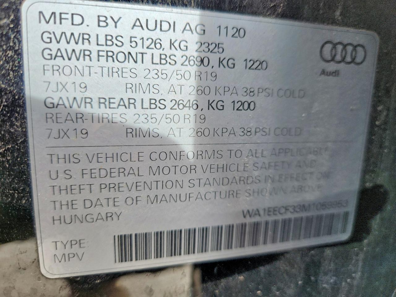 AUDI Q3 2021 — 14