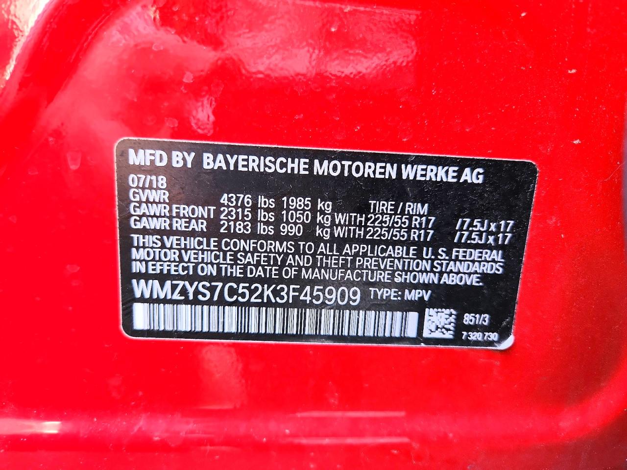 MINI COOPER 2019 — 13